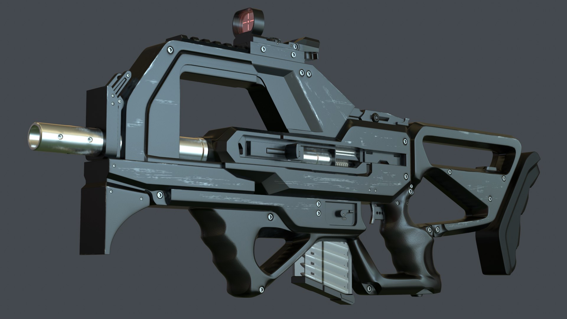 3d Concept Rifle
