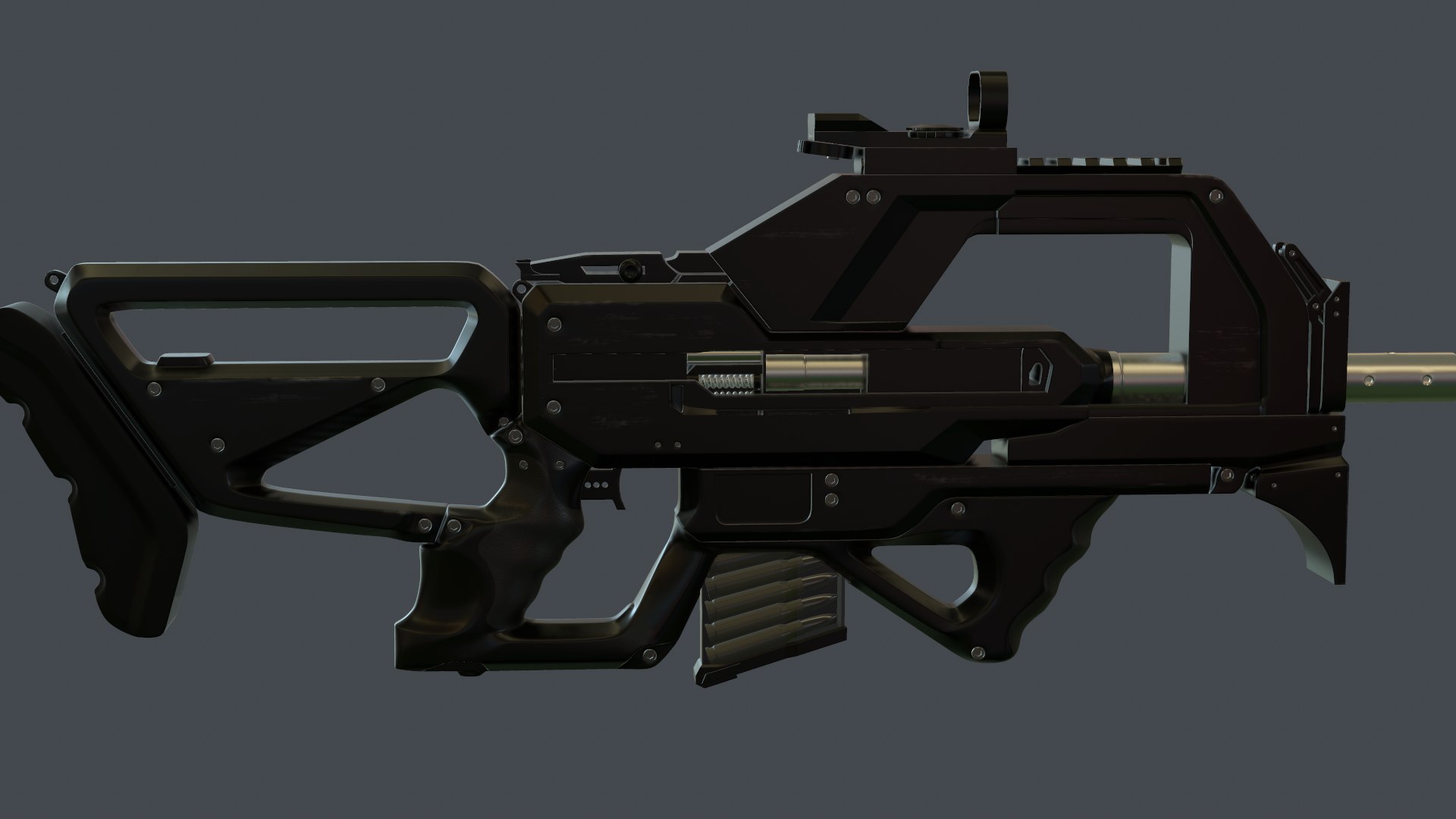 3d Concept Rifle