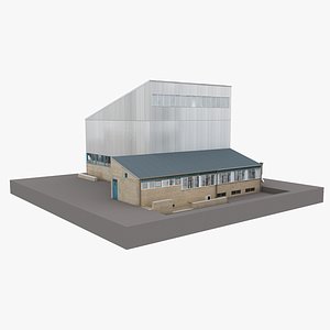 3D european building 02