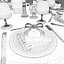 Round Dining Table Set