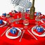 Round Dining Table Set