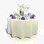 Round Dining Table Set