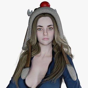 Rosemary winters fanart PBR 8k 3D model