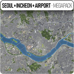 Seoul + Incheon + ICN Airport - full metropolitan area