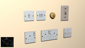 maya package light switches plug