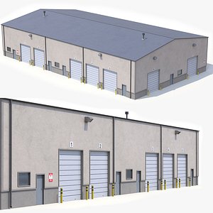 3D Warehouse Building 5 PBR
