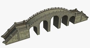 ladder stairs 3D model