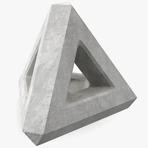 3D Concrete Breakwater Pyramid