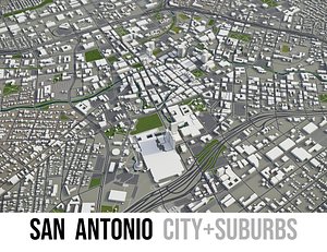 city san antonio surrounding model