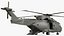 Medium Lift Military Helicopter Rigged