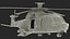 Medium Lift Military Helicopter Rigged