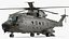 Medium Lift Military Helicopter Rigged
