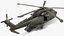 Medium Lift Military Helicopter Rigged