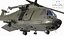 Medium Lift Military Helicopter Rigged