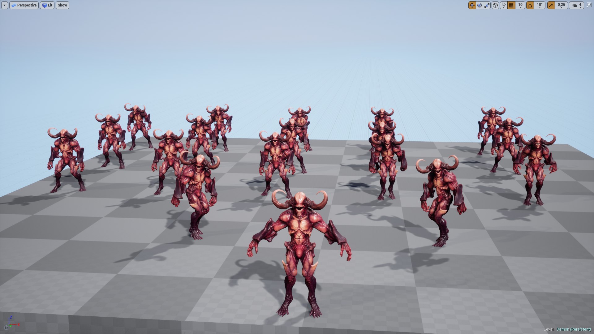 3D Demon Model - TurboSquid 1855240