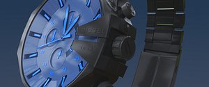 - diesel watch dz4318 3D model