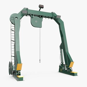 3D U-Frame for Lowering and Lifting Oceanographic Equipment model