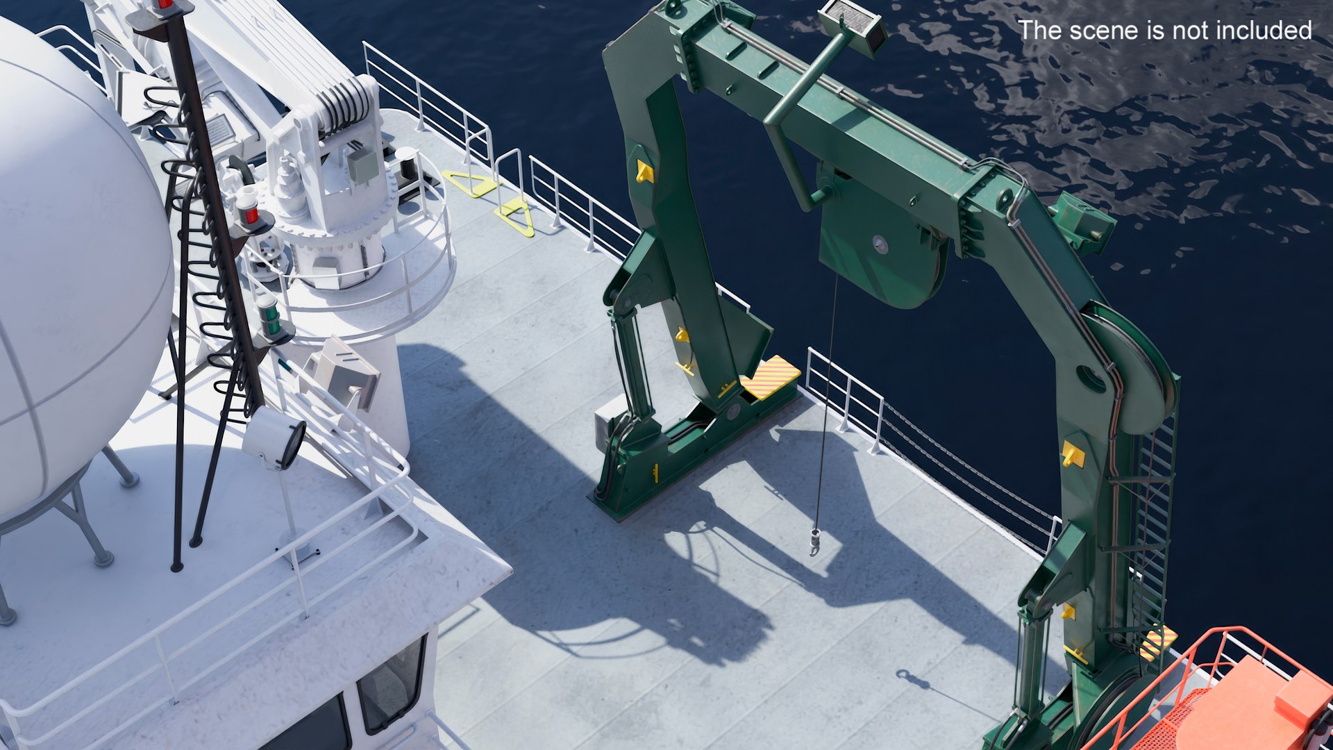 3D U-Frame For Lowering And Lifting Oceanographic Equipment Model ...