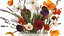Bouquet Of Wild Flowers In A Vase Lavender Poppy 486