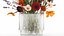 Bouquet Of Wild Flowers In A Vase Lavender Poppy 486