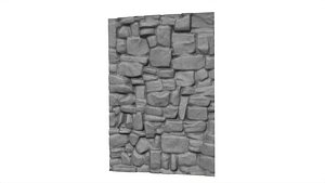 Granite Rock Face Defense Wall