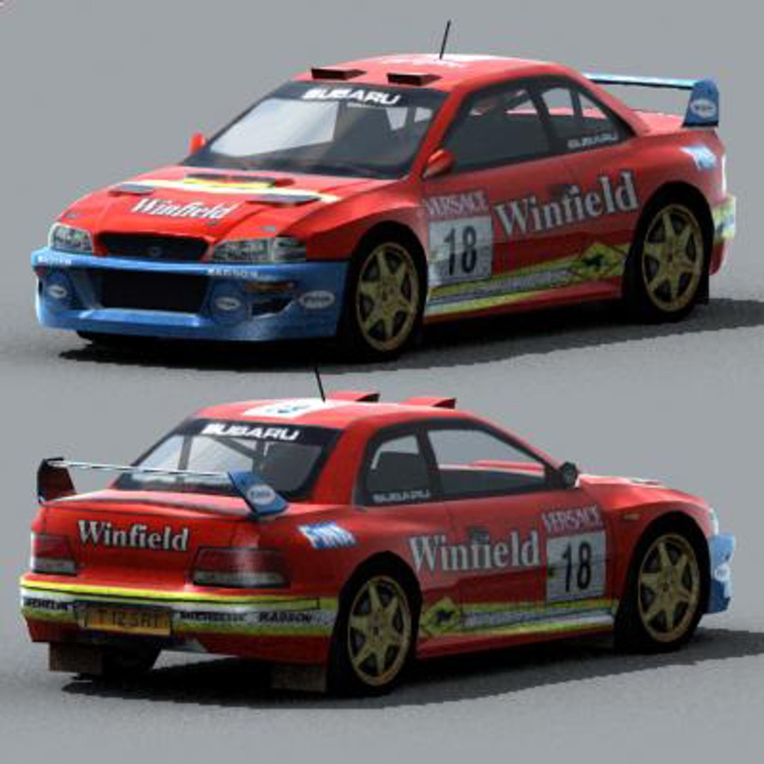 Car Prodrive 3d Model