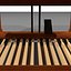 3d organ keyboard hammond model