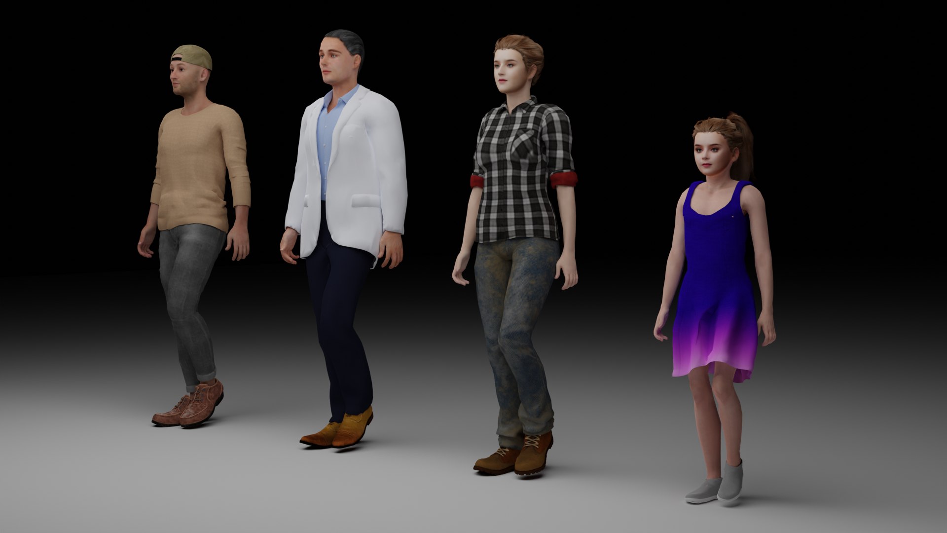 Stylized Doctor and Children Characters 3D model https://p.turbosquid.com/ts-thumb/2x/58GXFK/I7/3/png/1751365101/1920x1080/fit_q87/82a3d4dda84cadb34d980b32b7d6ede66ec15c2b/3.jpg