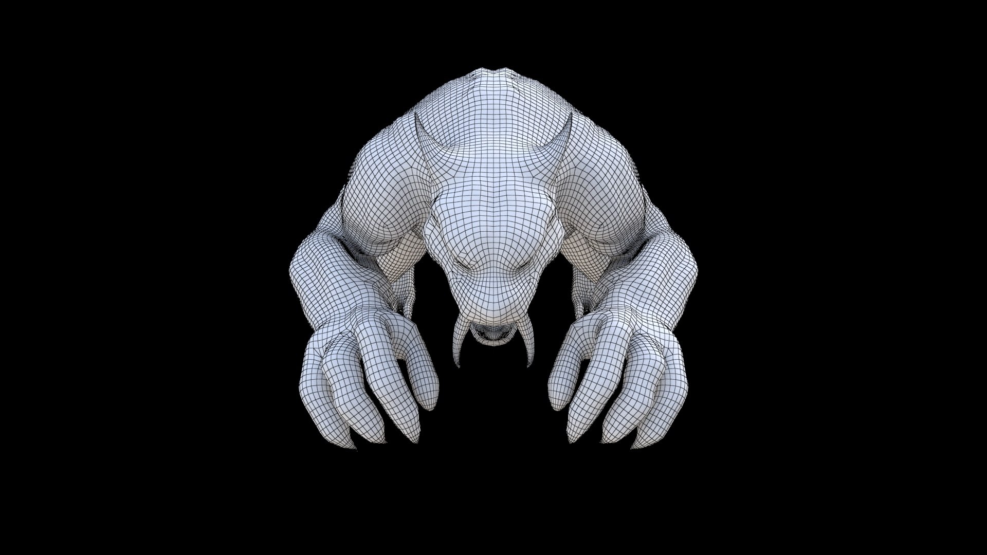 3D Monster_040 Model - TurboSquid 2335839