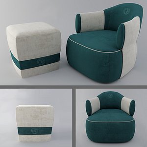 larzia chair pouf 414 model