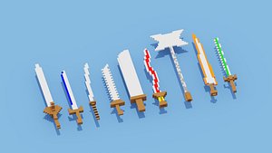 Voxel Weapon 3D