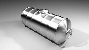 Steel Water Tank 5 3D