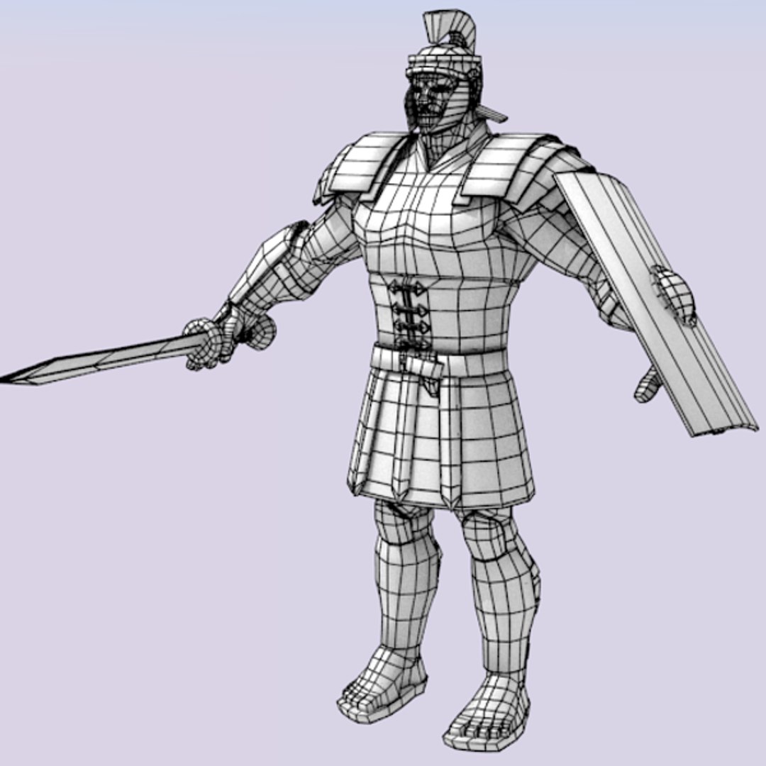 Roman Model - TurboSquid 1255324