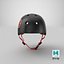 Kask Deskorolka Czarny