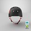 Kask Deskorolka Czarny
