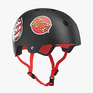 Skateboard Helmet Black