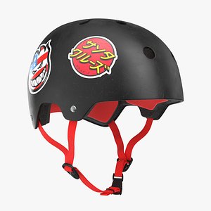 Skateboard Helmet Black