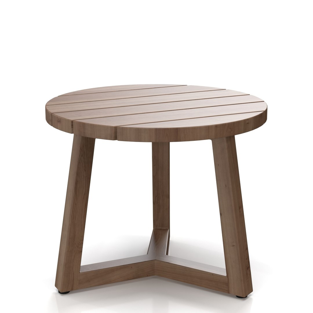 Laguna Outdoor Side Table PBR 3D Model - TurboSquid 2242668