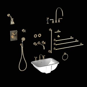Lefroy Brooks Bath Furniture set