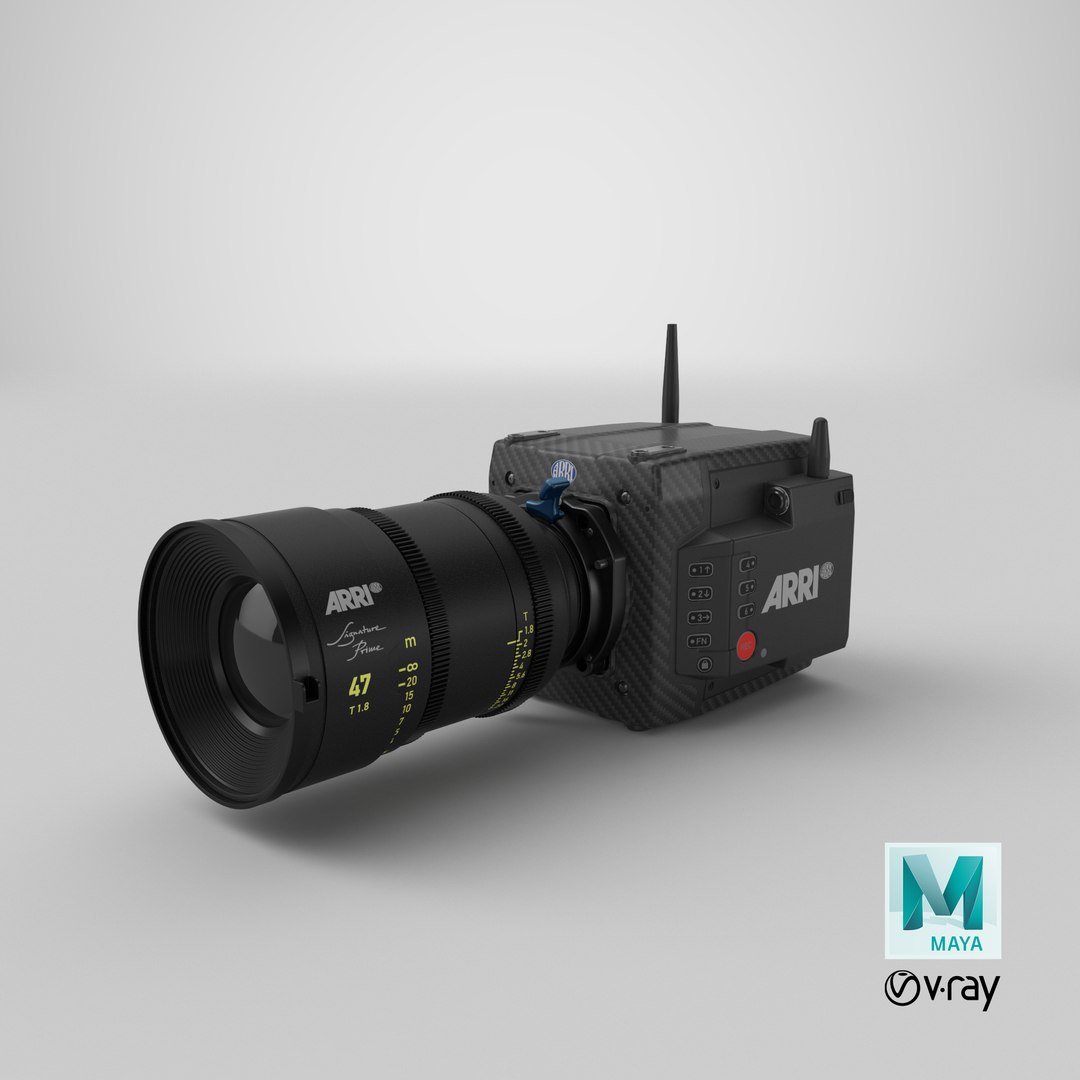 3D model Arri Alexa Mini LF - Pro Cinema Camera https://p.turbosquid.com/ts-thumb/2x/T4vqSR/8c/stemcell_maya_vray_render/png/1658728648/1920x1080/fit_q87/17a9387e6e5e9ae98fa80b888d272aef4ced620c/stemcell_maya_vray_render.jpg