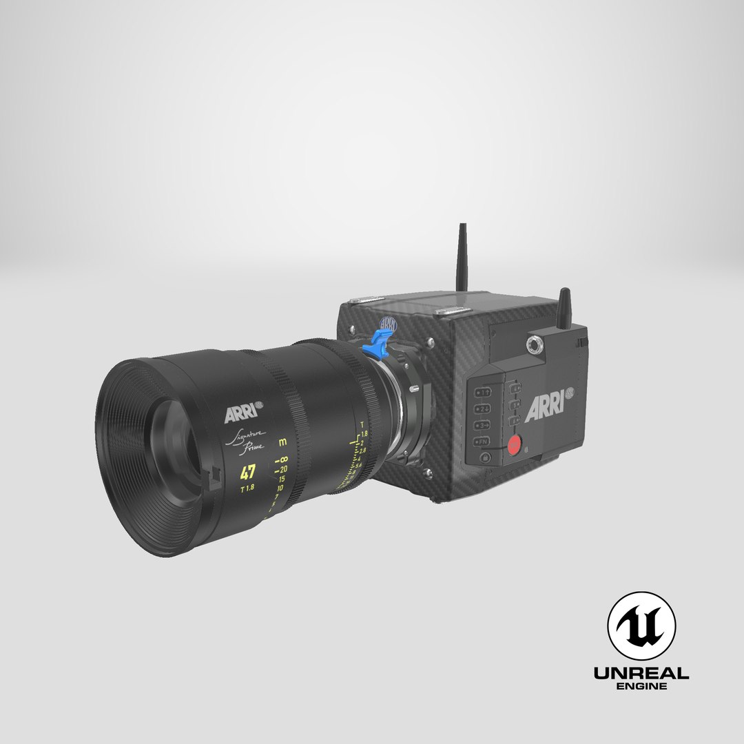 3D model Arri Alexa Mini LF - Pro Cinema Camera https://p.turbosquid.com/ts-thumb/2x/T4vqSR/py/stemcell_unreal_render/png/1658728637/1920x1080/fit_q87/81ee31985e7a7c6bd6ae4d4d21e1bad6f48568b6/stemcell_unreal_render.jpg