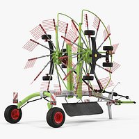 Twin Rotor Hay Rake Claas Liner 2700 Idle