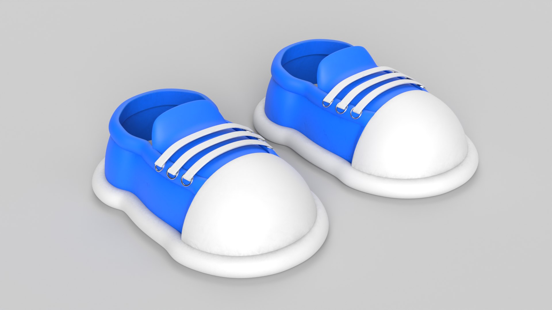 3D Cartoon Shoes TurboSquid 2049237