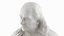 Seated Benjamin Franklin Memorial Statue 3D model