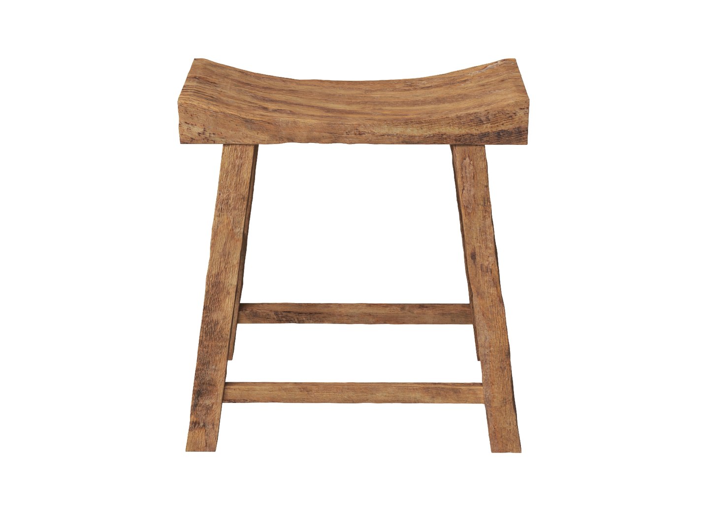 Old Wooden Chair model - TurboSquid 1810981