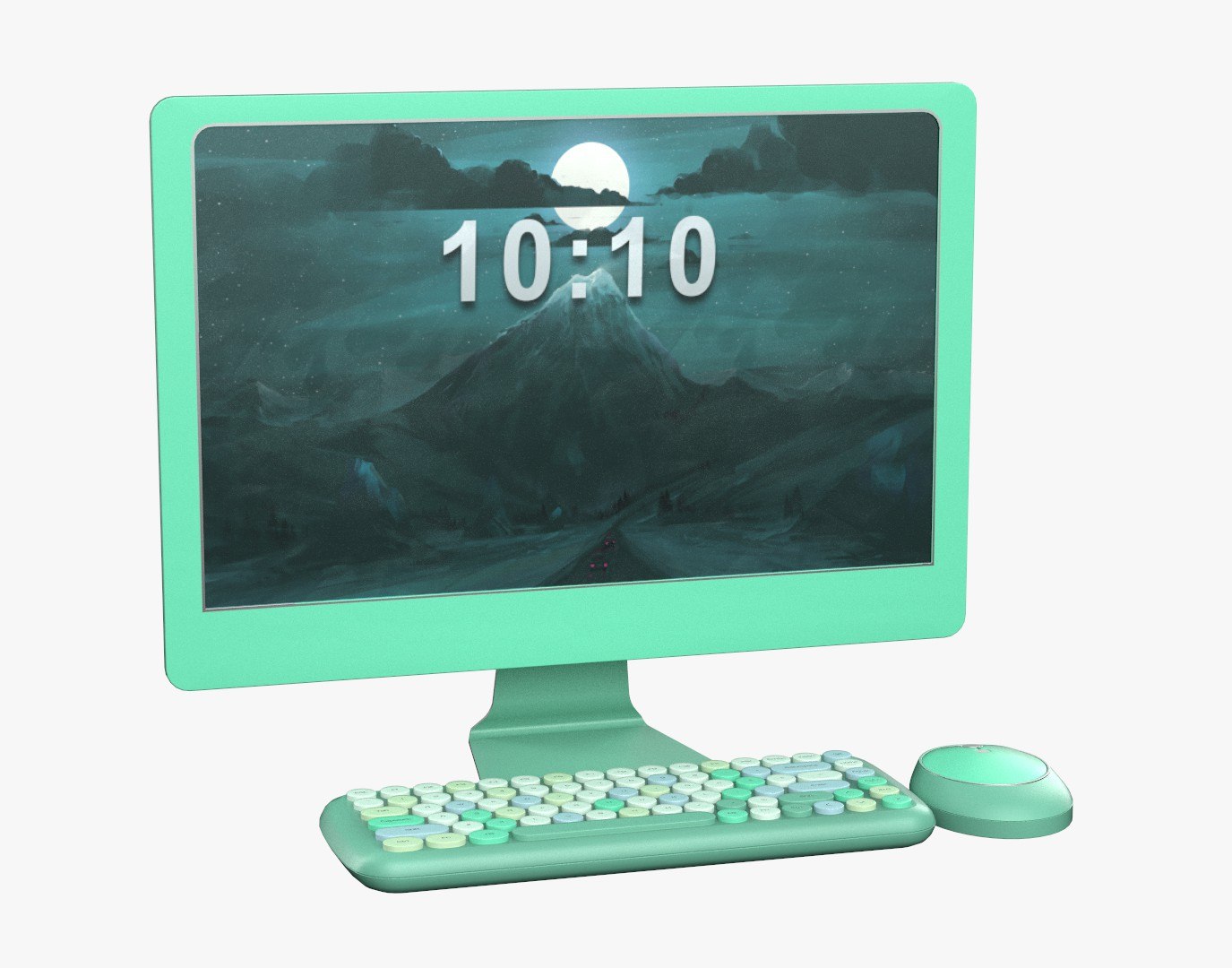 3D model Sweet Pc Set Monitor Keyboard Mouse River Green Version https://p.turbosquid.com/ts-thumb/2x/Wm39Xi/4J/cgtrader_cover/jpg/1687785914/1920x1080/fit_q87/aa514abd0fce6e4cc46bcd5f786126162c018035/cgtrader_cover.jpg