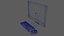 Sweet Pc Set Monitor Keyboard Mouse River Green Version