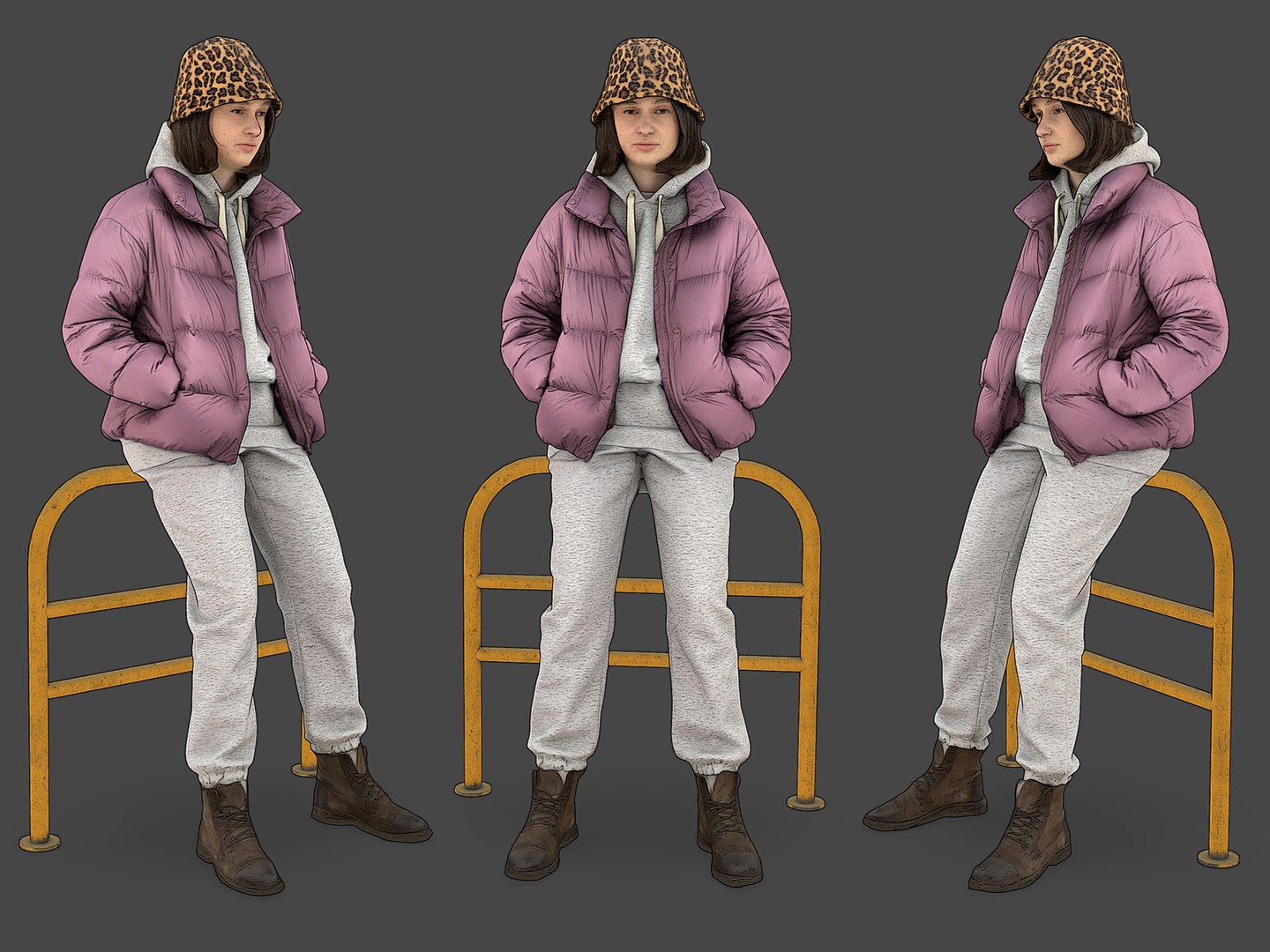 3D Stylized Woman Character - TurboSquid 1723824