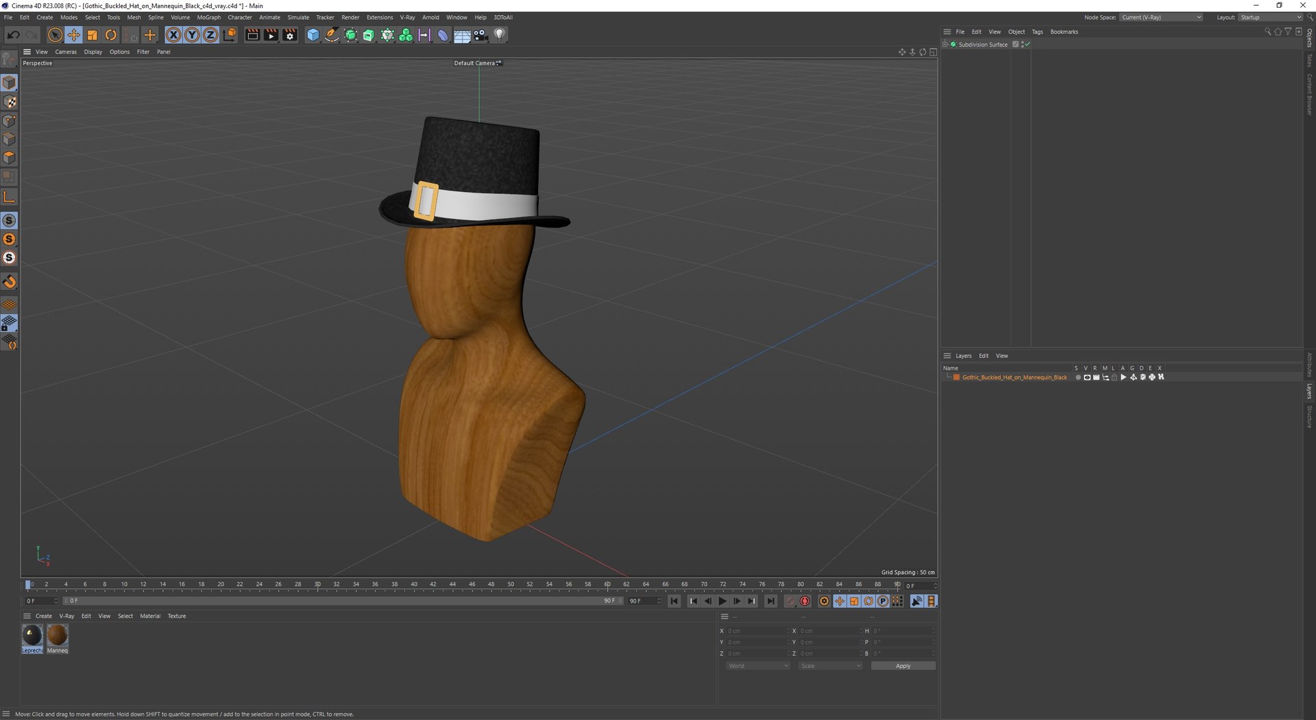 3D model Gothic Buckled Hat on Mannequin Black https://p.turbosquid.com/ts-thumb/2x/ZdXkc9/Dj/gothic_buckled_hat_on_mannequin_black_1002/jpg/1744791170/1920x1080/fit_q87/a43e4bfff808bc1f26ef3059a48ff050b3d1eda9/gothic_buckled_hat_on_mannequin_black_1002.jpg
