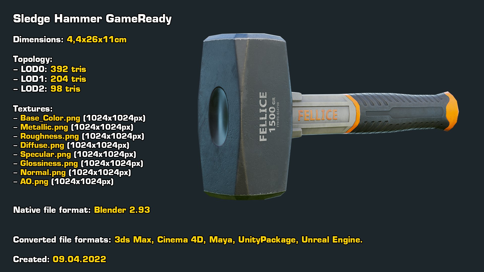 GameReady Hand Tools Collection LODs 3D https://p.turbosquid.com/ts-thumb/2x/aYufGO/P4/26/png/1663408366/1920x1080/fit_q87/685e25d214d135c586f1352d67f52b42cd24e8f7/26.jpg